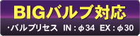 BIGバルブ対応